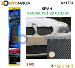 PANJUR TELI 100CMX20CM SIYAH RENK NO:3 SAHLER