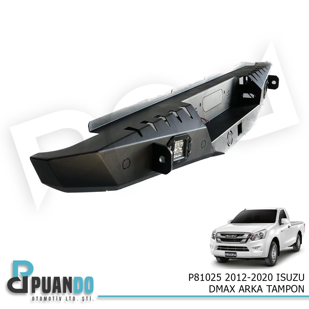 2012-2020 ISUZU DMAX ARKA TAMPON