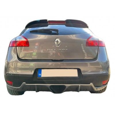 Megane 3 Hb 5 Kapı (2008-2016) Rs Style Difüzör (Plastik)