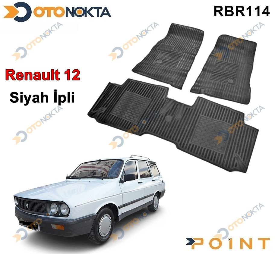 PASPAS DEKORATIF SIYAH IPLI  RENAULT 12 TOROS