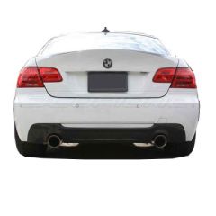 Bmw 3 Serisi E92 E93 3,35 Arka Tampon Eki - Difüzör (Plastik)