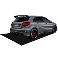 Mercedes A Serisi W176 (2015-2018) Yeni A45 Difüzör (Plastik)