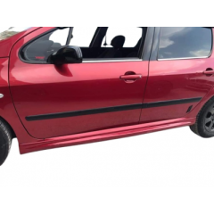 Peugeot 307 (2001 - 2006) R Style Yan Marşpiyel Seti (Plastik)