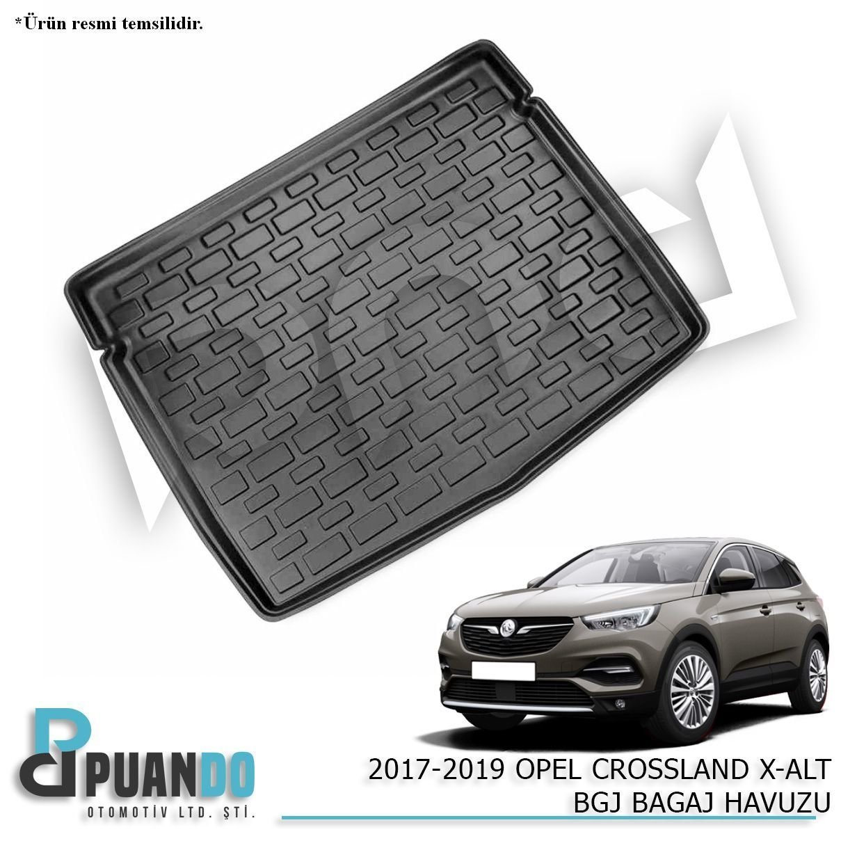 2017-2019 OPEL CROSSLAND X-ALT BGJ BAGAJ HAVUZU