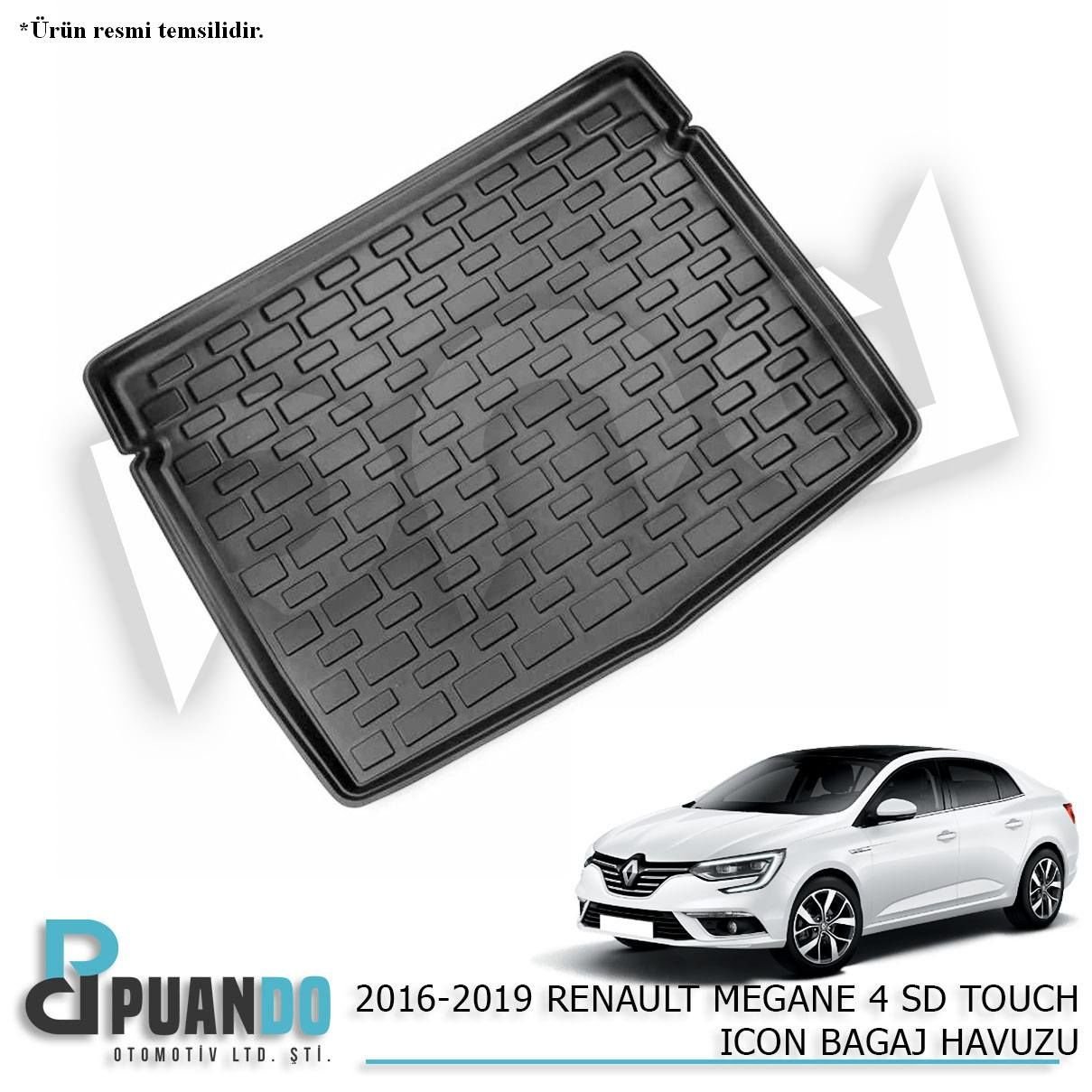 2016-19 RENAULT MEGANE 4 SD TOUCH ICON BAGAJ H SOL