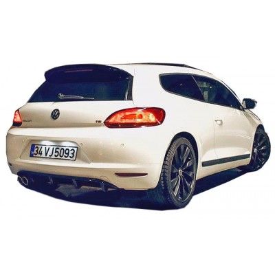 Volkswagen Scirocco (2009-2014) Arka Tampon Eki - Difüzör (Plastik)