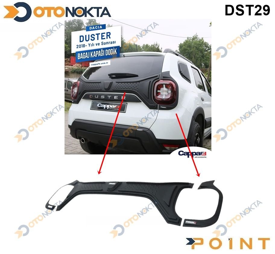 DACIA DUSTER 2018> ARKA BAGAJ KAPAK DODIC DKOR CAP