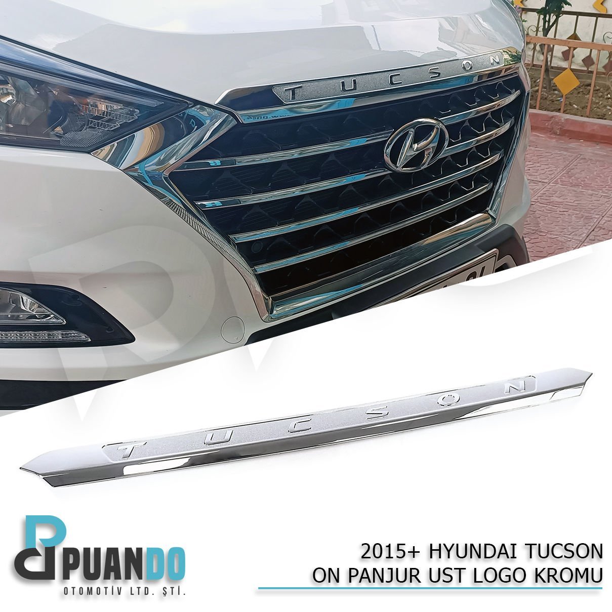 2015-2020 HYUNDAI TUCSON ON PANJUR UST LOGO KROMU