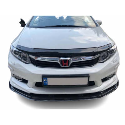 Honda Civic Fb7  (2012-2016) Ön Lip 3 Parça (Plastik)