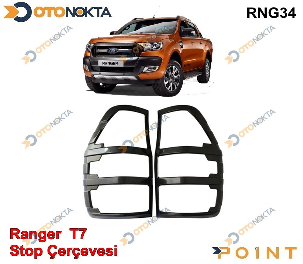 FORD RANGER T7 2016> STOP CERCEVESI SIYAH POINT