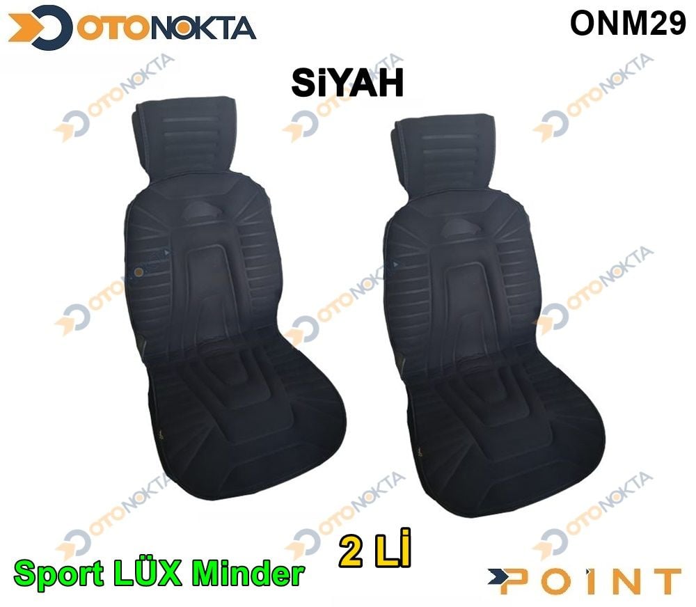 MINDER SPORT LUX 2 LI ALKANTRA KUMAS  SIYAH