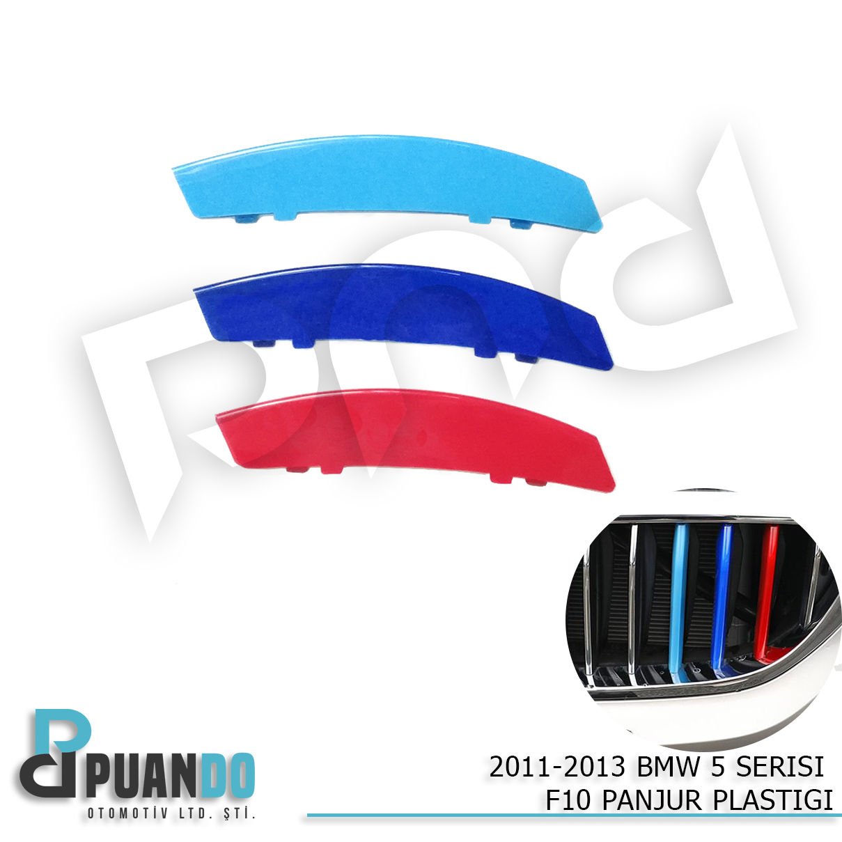 2011-2013 BMW 5 SERISI F10 PANJUR PLASTIGI