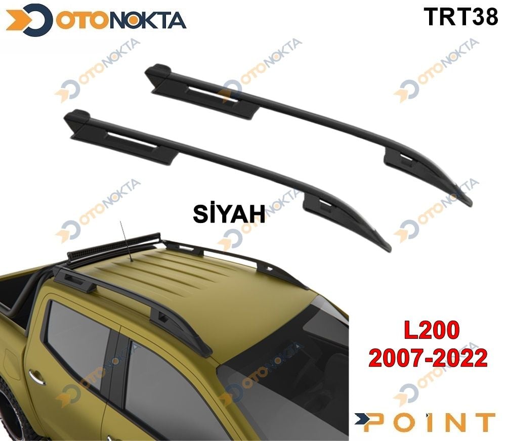 L200 TRITION 2007-2022 TAVAN CITASI SIYAH FALCON