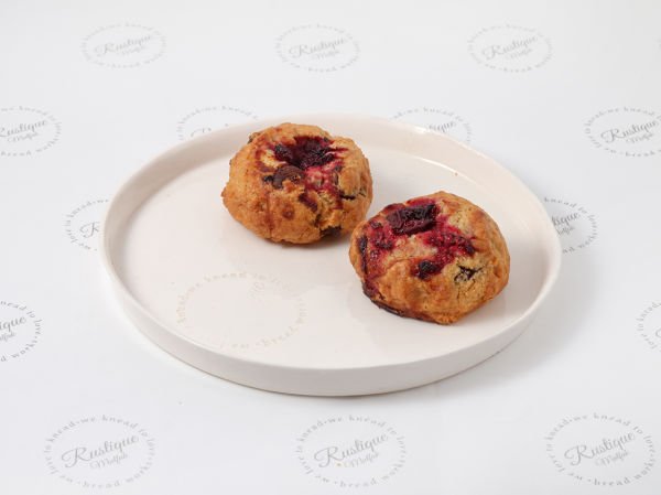 Cherry Berry Cookie (vişne, frambuaz, çikolata parçacıklı)