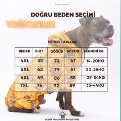 Scooby-Doo Tulum Yağmurluk  Köpek Kıyafeti  Köpek Yağmurluğu (Büyük Irk)