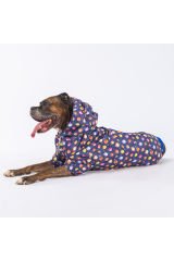 PlanetFood Orta ve Büyük Irk Köpek Tulum Yağmurluğu Köpek Yağmurluk Köpek Elbisesi Köpek Kıyafeti