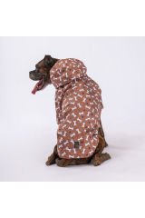 StellaOs Fileli Orta ve Büyük Irk Köpek Montu Köpek Yağmurluk Köpek Elbisesi Köpek Kıyafeti