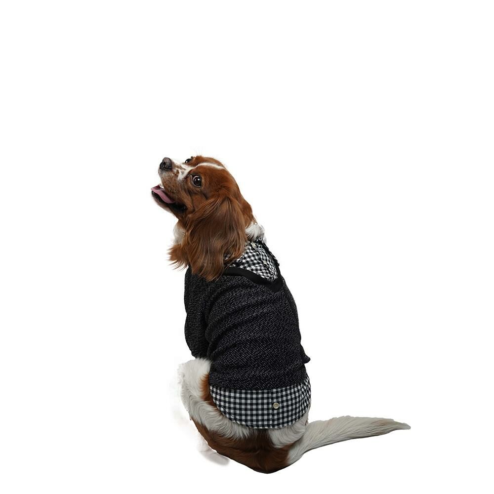 Siyah College Triko Sweat Kedi Köpek Sweat Kedi Köpek Kıyafeti