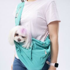 Mint Crossbody Çanta Kedi Köpek Taşıma Çantası