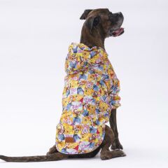 Winnie The Pooh Köpek Mont Köpek Kıyafeti Köpek Yağmurluğu(Kücük- Büyük Irklar)