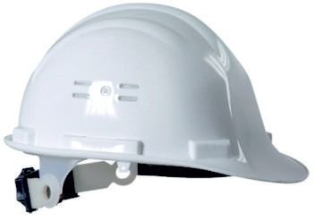 Essafe GE 1540 Kulaklık Takılabilen Hava Delikli Beyaz Baş Koruyucu Baret - Mühendis, Mimar, İşçi