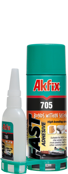 AKFİX 705 HIZLI YAPIŞTIRICI 400 ML +100GR