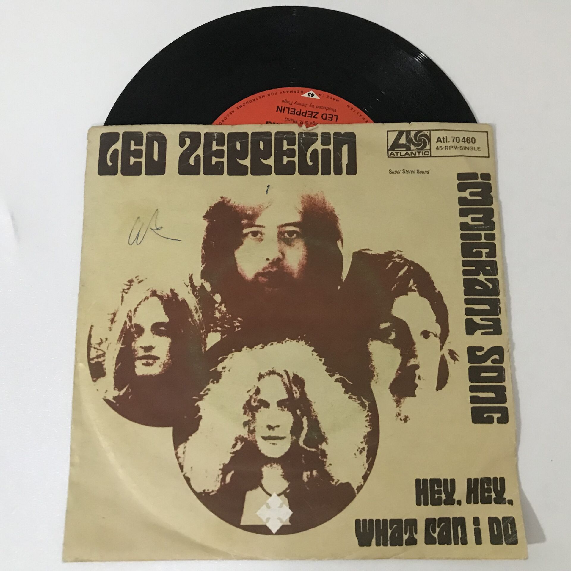 Led zeppelin immigrant song hey hey plak cd dvd sat n al