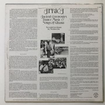 Africa - Ancient Ceremonies, Dance Music & Songs Of Ghana