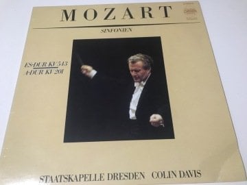 Mozart, Staatskapelle Dresden , Colin Davis ‎– Sinfonien Es-dur KV 543 / A-dur KV 201