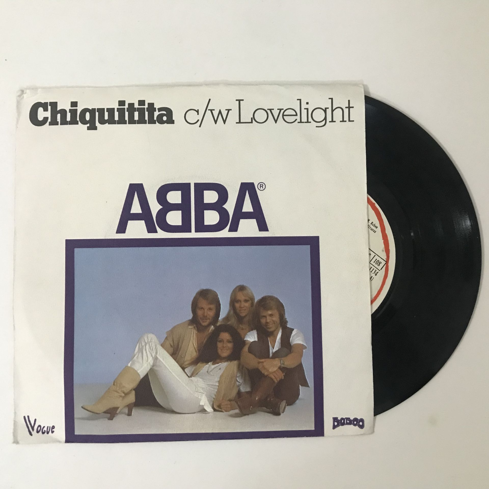 ABBA – Chiquitita c/w Lovelight