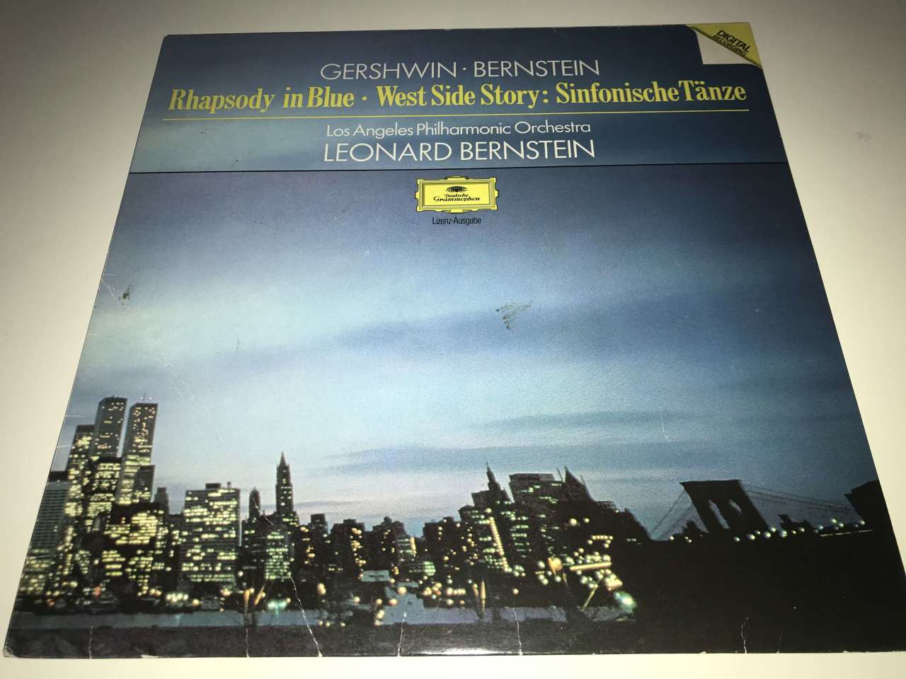 Gershwin, Bernstein - Los Angeles Philharmonic Orchestra, Leonard Bernstein – Rhapsody In Blue, West Side Story: Sinfonische Tänze