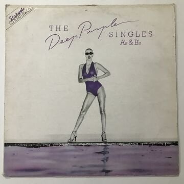 Deep Purple ‎– The Deep Purple Singles A's & B's (Mavi Renkli Plak)