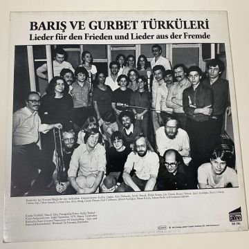 Sümeyra, Türkischer Arbeiterchor Westberlin – Barış Ve Gurbet Türküleri (Lieder Für Den Frieden Und Lieder Aus Der Fremde)