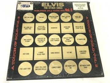 Elvis Presley ‎– The Other Sides - Worldwide Gold Award Hits - Vol. 2 (4 LP Kutulu + Posterli Set)