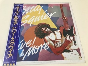 Billy Squier ‎– Live! & More