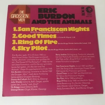 Eric Burdon And The Animals – Die Grossen Vier Von Eric Burdon And The Animals 2 7''