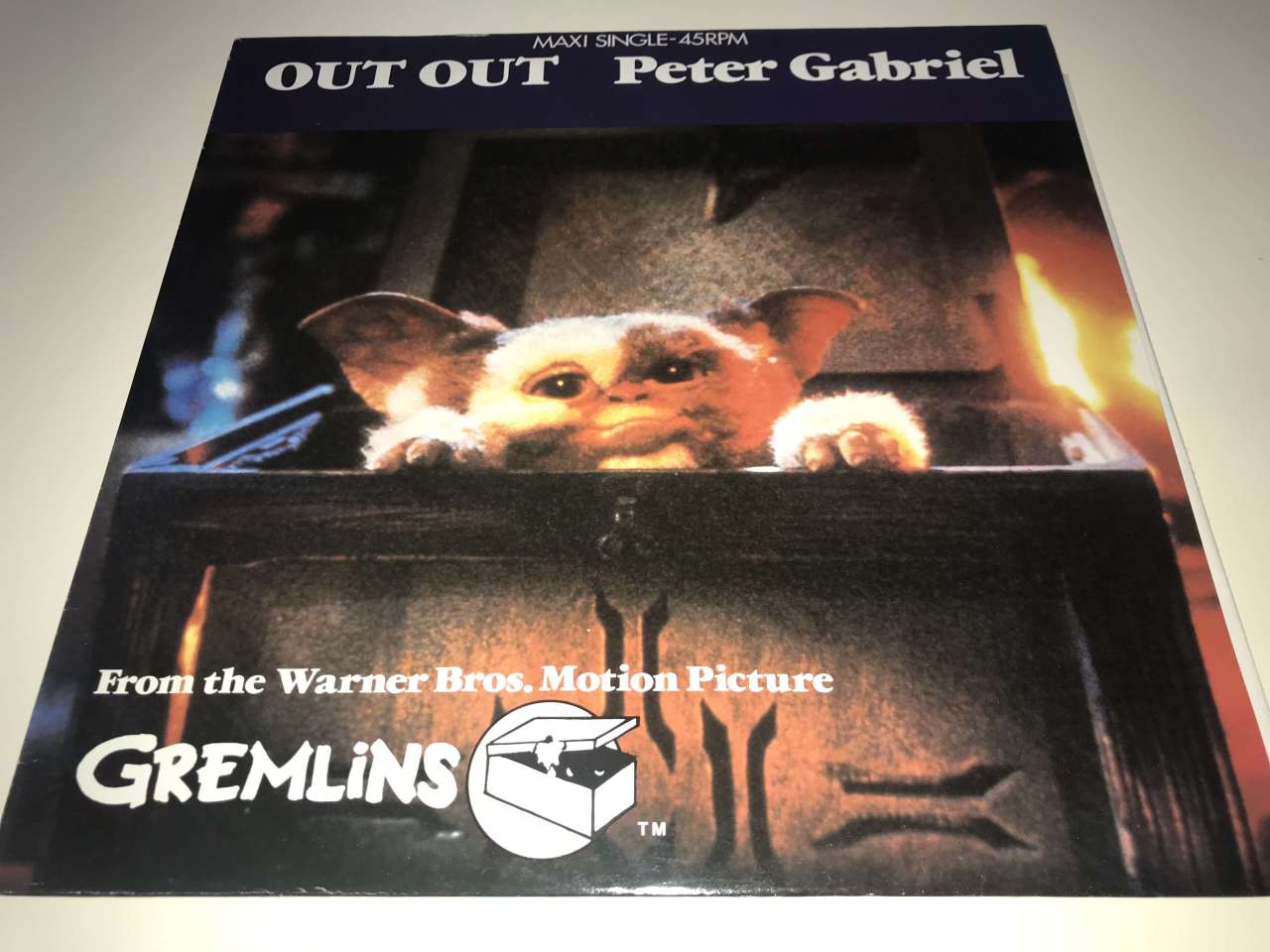 Peter Gabriel / Jerry Goldsmith ‎– Out Out / Gizmo