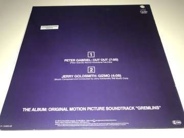 Peter Gabriel / Jerry Goldsmith ‎– Out Out / Gizmo