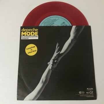 Depeche Mode – Blasphemous Rumours / Somebody (Kırmızı Renkli Plak)