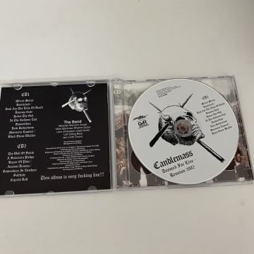 Candlemass – Doomed For Live - Reunion 2002   2 CD