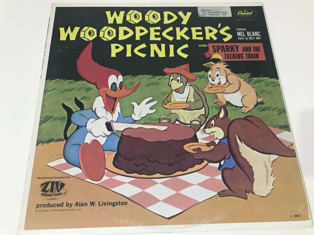 Mel Blanc / Henry Blair – Woody Woodpecker's Picnic / Sparky And The Talking Train