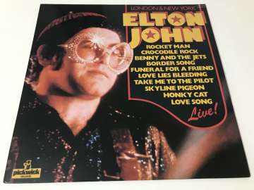 Elton John ‎– London & New York