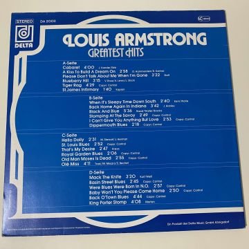 Louis Armstrong – Greatest Hits 2 LP