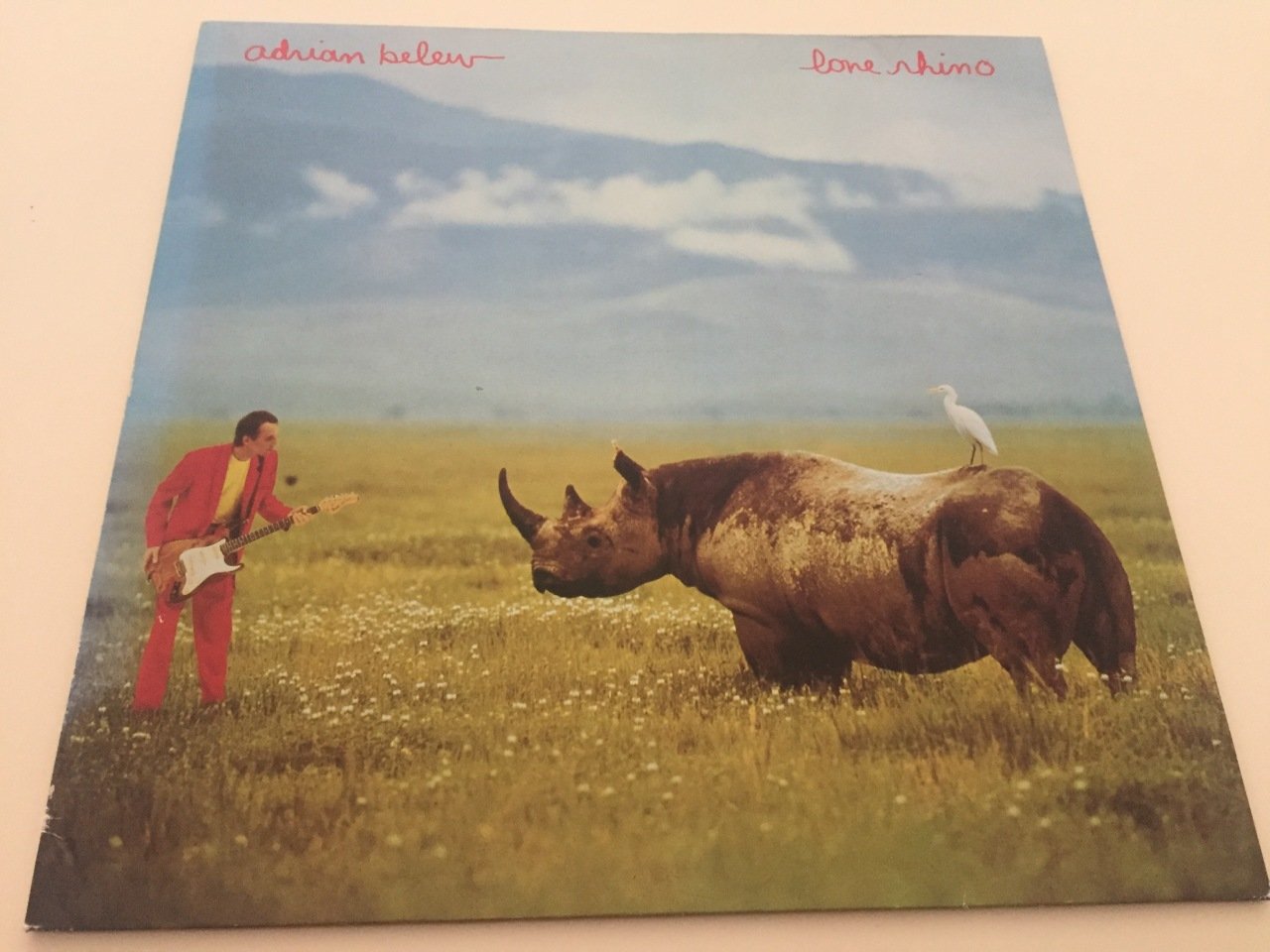 Adrian Belew ‎– Lone Rhino