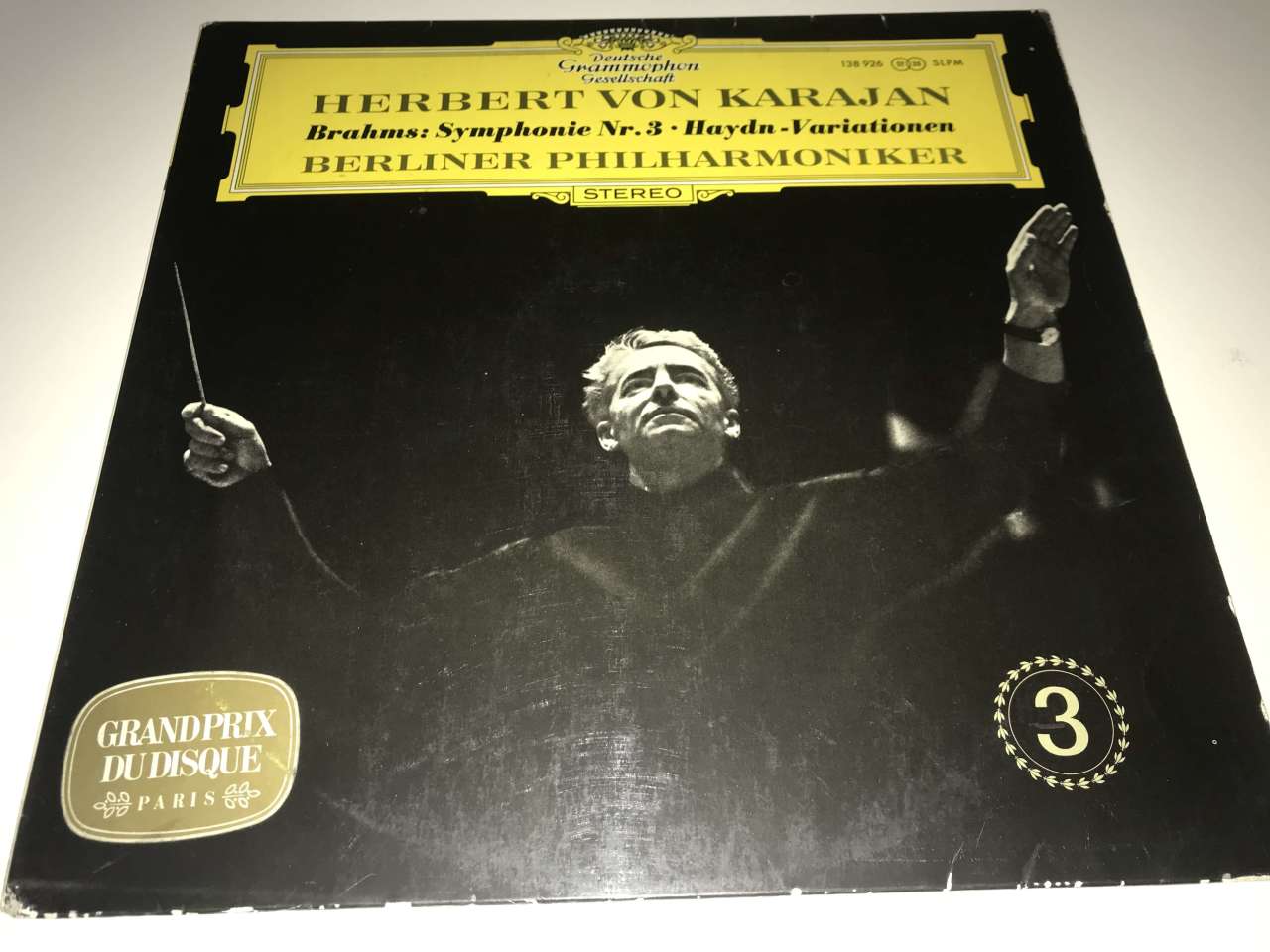 Brahms, Herbert von Karajan, Berliner Philharmoniker – Symphonie Nr. 3 • Haydn-Variationen