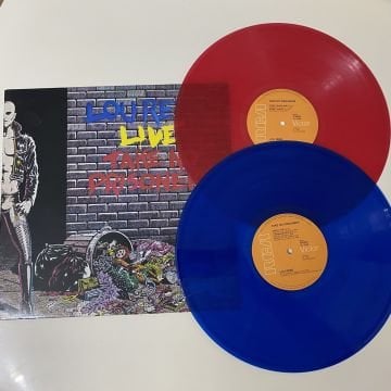 Lou Reed – Lou Reed Live - Take No Prisoners 2 LP (Kırmızı+Mavi Renkli Plak)