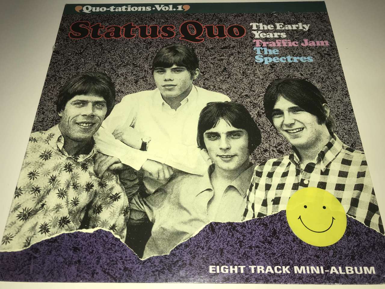 Status Quo ‎– Quotations - Vol. 1 - The Beginning (The Early Years: Traffic Jam, The Spectres)