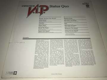 Status Quo ‎– V.I.P.