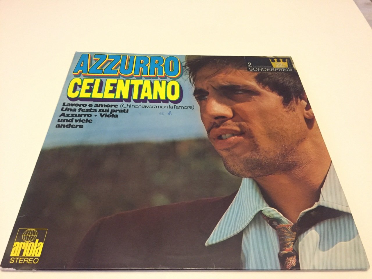 Adriano Celentano ‎– Azzurro 2 LP