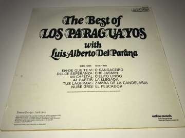 Los Paraguayos And Luis Alberto Del Parana – The Best Of Los Paraguayos With Luis Alberto Del Parana